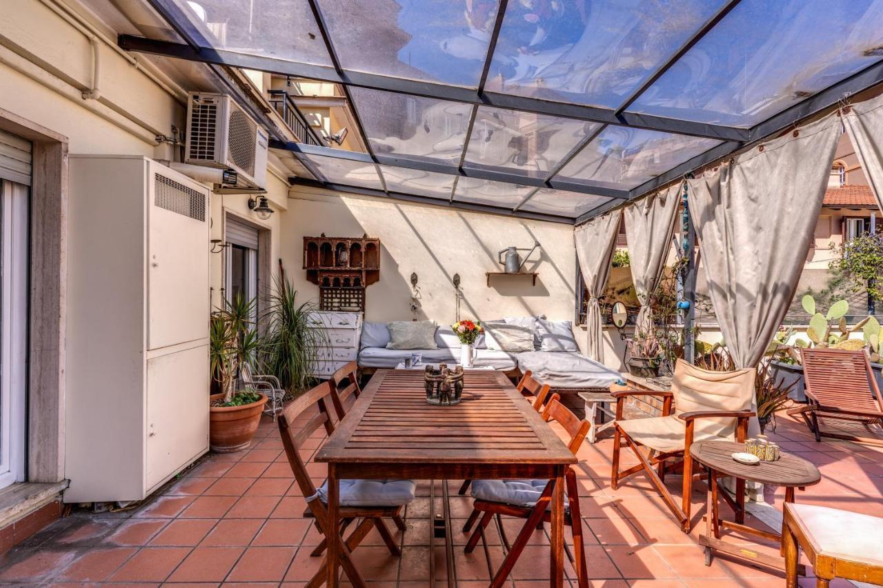 Cozy Flat In Vatican Area With Private Terrace Рим Экстерьер фото